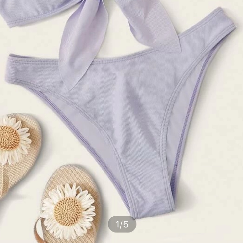 Shein Purple Bikini Bottoms